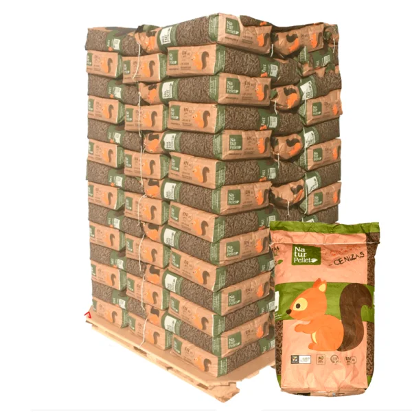 Pellets Naturpellet – palete com 70 sacos de 15 kg - Image 2
