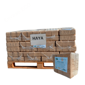 Briquetes de faia Ruf, 45 embalagens com 6 briquetes cada