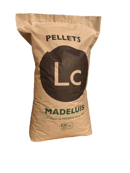 Madeluis embalagem ecológica para pellets, 65 sacos - Image 2