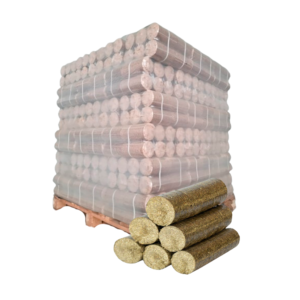 Briquetes de madeira Ricosan, 72 embalagens x 6